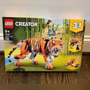 Legos Majestic Tiger #31129 3 in 1. Brand New! Perfect condition!